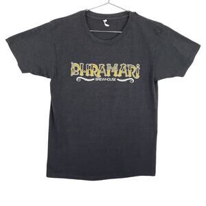 Bhramari Brewing Co T Shirt Womens Small Dark Gray Heather North Carolina Beer